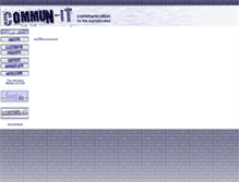 Tablet Screenshot of commun-it.net